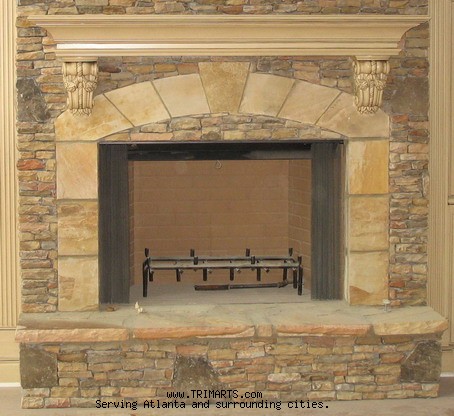 Fireplace Top w Corbels